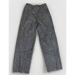 Eddie Bauer Women’s Wool Blend Trousers Lined Dress Pants Grey Sz 4